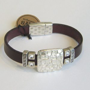 Square Crystal Single Cuff