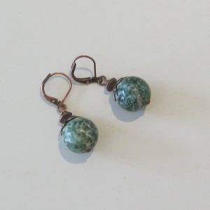 Moss Agate Earrings