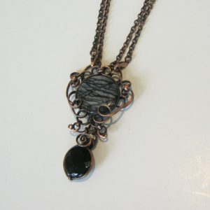Picasso Jasper and Onyx Necklace