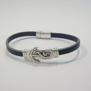 Navy Anchor Cuff