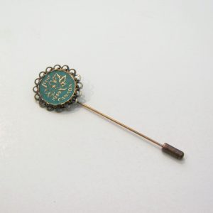 1949 Green Penny Pin