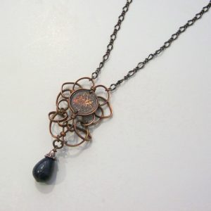 2012 Penny and Lapis Twist Necklace