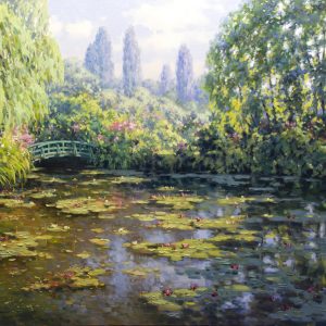 Monet Garden Pond