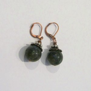 Labradorite Copper Earrings 2