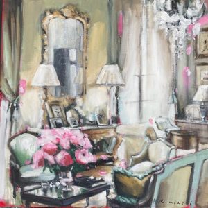 French Apartment With Peonies