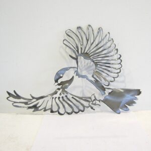 Wall Sparrow Silver