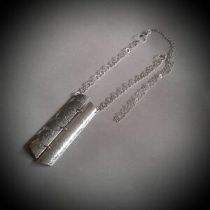 Vintage Silver Duo Necklace